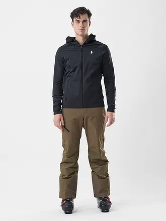 PEAK PERFORMANCE | Giacca con cappuccio da uomo Ride Essentials | schwarz